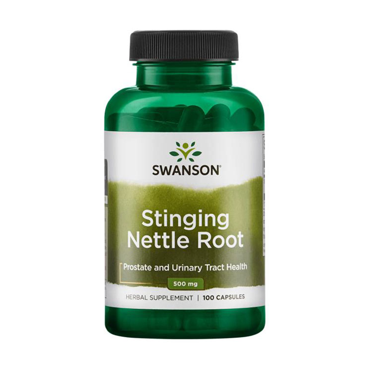 Корінь кропиви Swanson Stinging Nettle Root 500 мг, 90 капсул